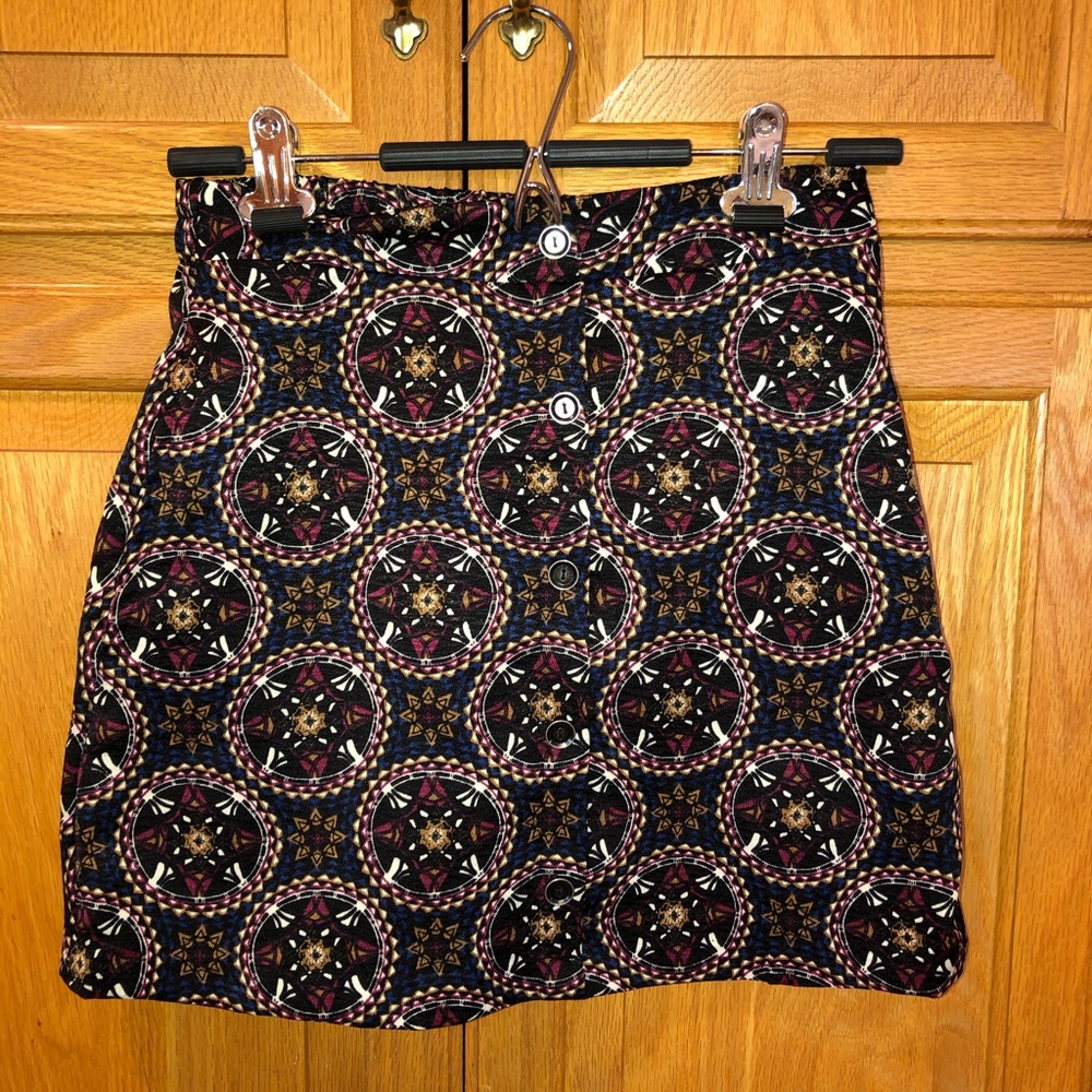 Lush Patterned Skirt